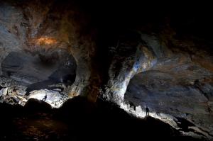 Cave in Northern Norway - Svarthammarhola