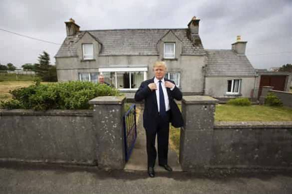 Trump at 3-5 Tong on the island of Lewis Photograph by Murdo MacLeod