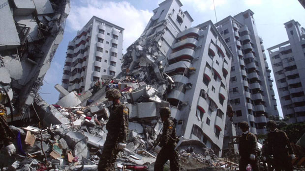 earthquake buildings army